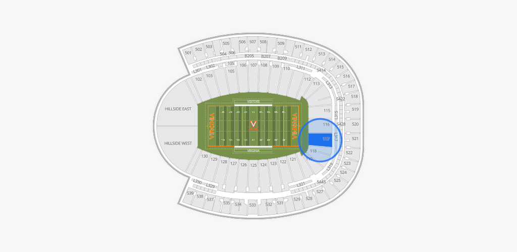 Scott Stadium Seating Chart