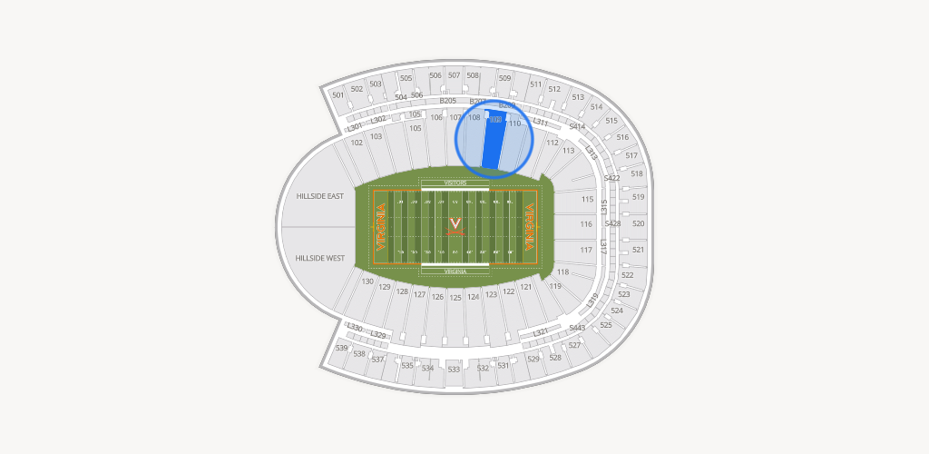 Scott Stadium Seating Chart