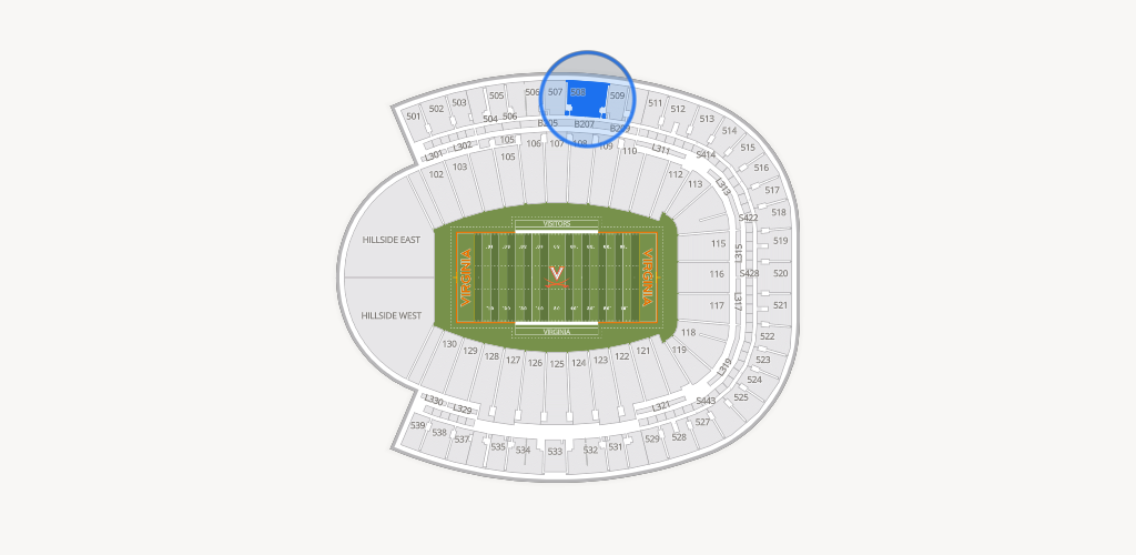 Scott Stadium Seating Chart