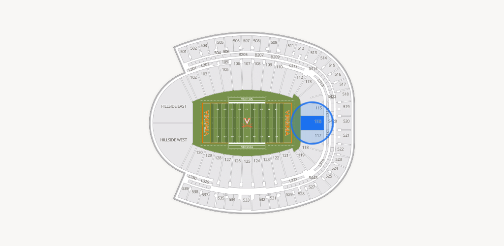 Scott Stadium Seating Chart