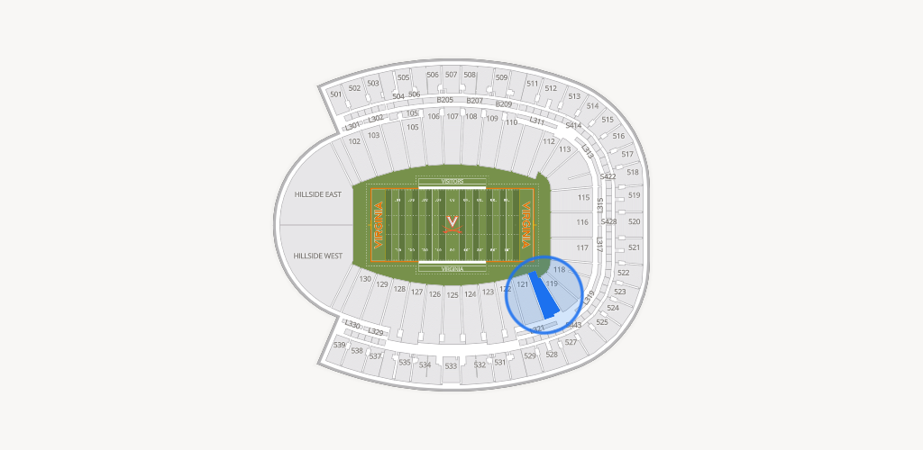 Scott Stadium Seating Chart