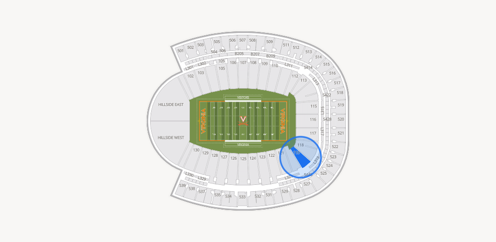 Scott Stadium Seating Chart