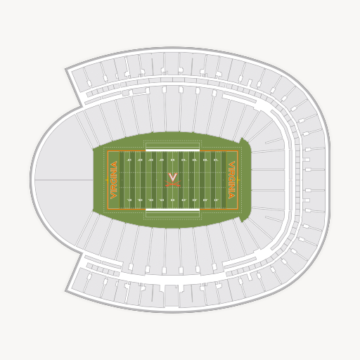 Scott Stadium seating chart