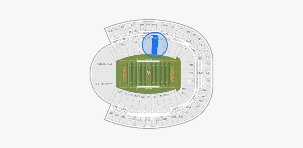 Scott Stadium Seating Chart