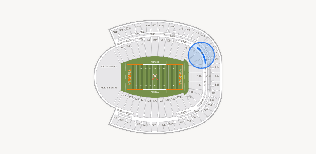 Scott Stadium Seating Chart