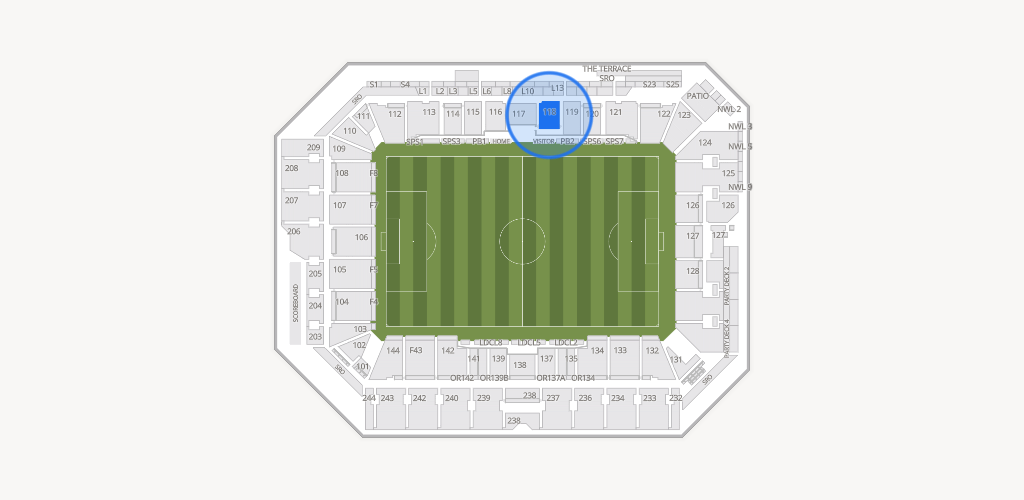 ScottsMiracle-Gro Field Seating Chart
