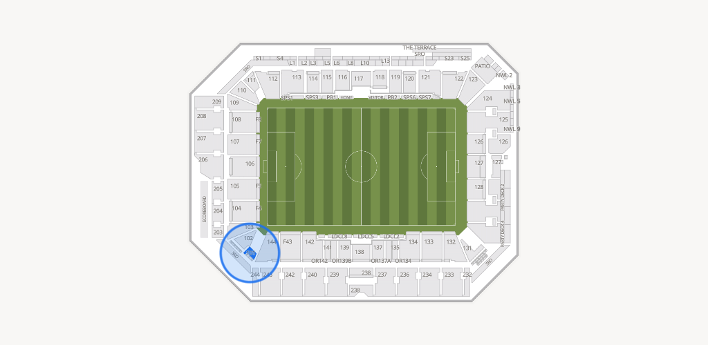 ScottsMiracle-Gro Field Seating Chart