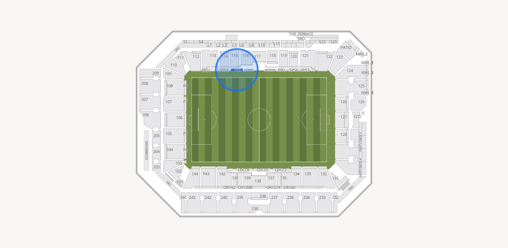 ScottsMiracle-Gro Field Seating Chart