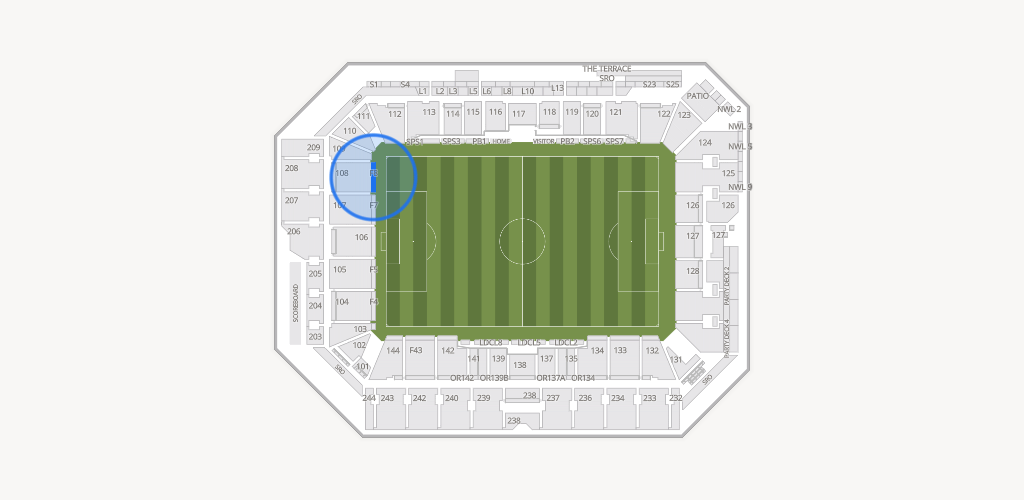 ScottsMiracle-Gro Field Seating Chart