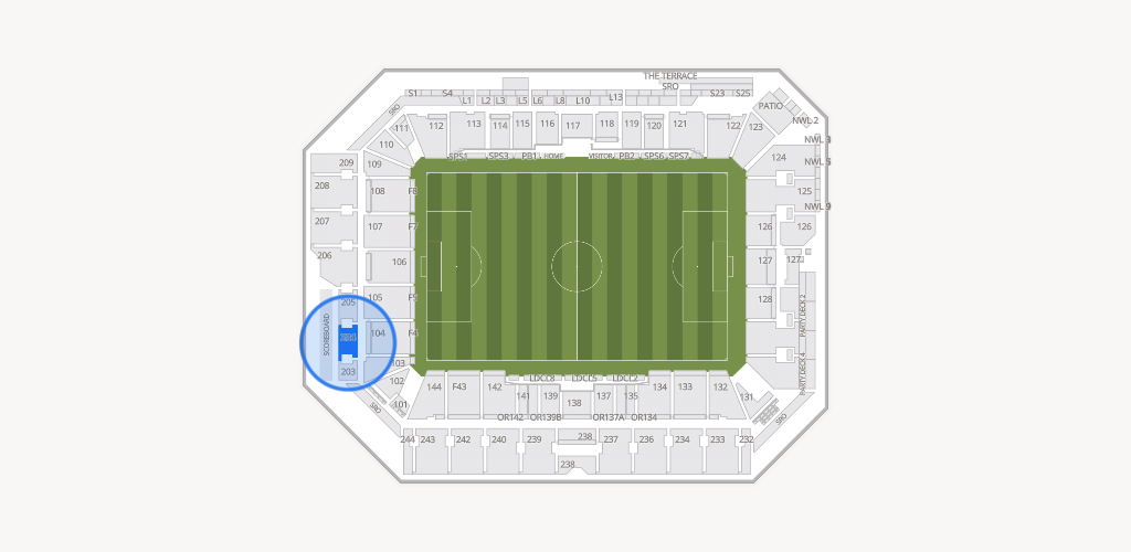 ScottsMiracle-Gro Field Seating Chart