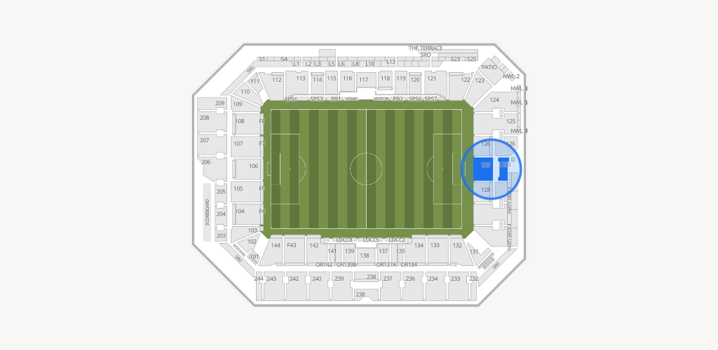 ScottsMiracle-Gro Field Seating Chart