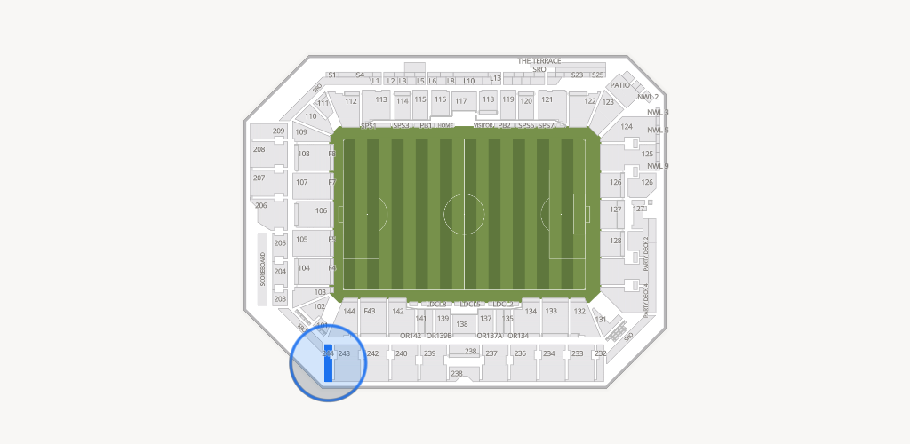 ScottsMiracle-Gro Field Seating Chart