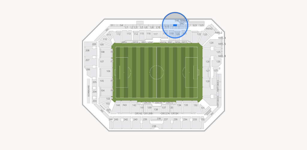 ScottsMiracle-Gro Field Seating Chart