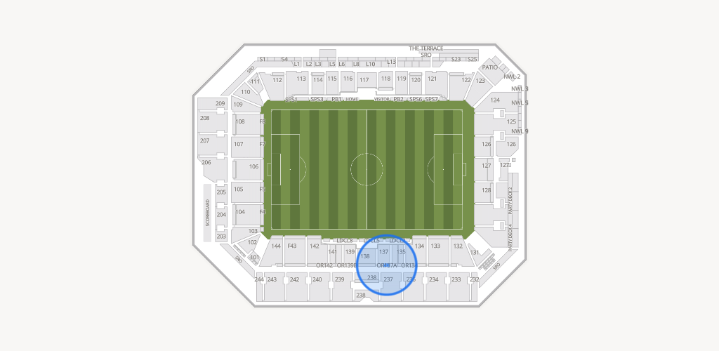 ScottsMiracle-Gro Field Seating Chart