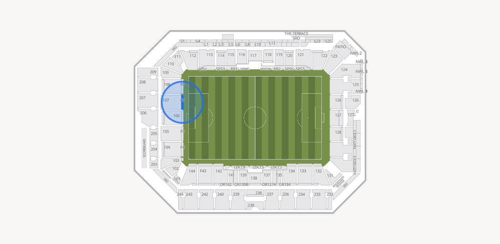 ScottsMiracle-Gro Field Seating Chart