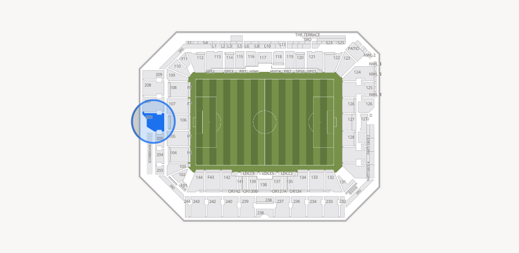 ScottsMiracle-Gro Field Seating Chart