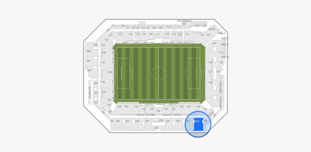 ScottsMiracle-Gro Field Seating Chart