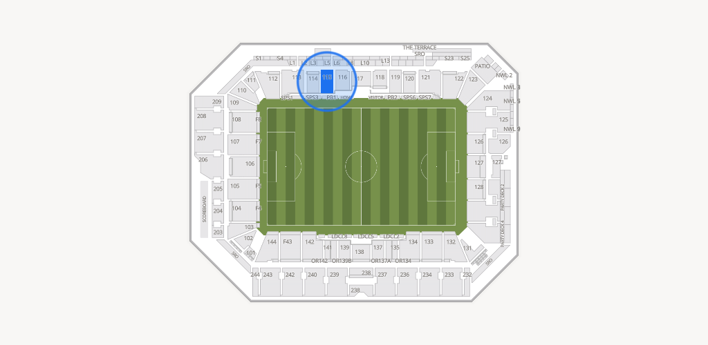 ScottsMiracle-Gro Field Seating Chart