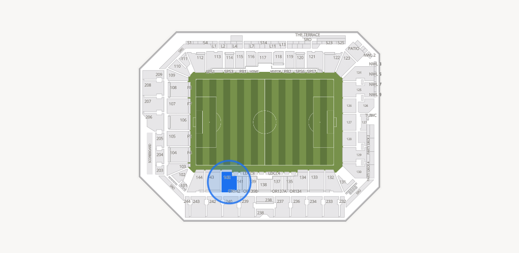 ScottsMiracle-Gro Field Seating Chart