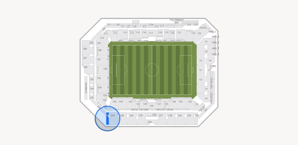ScottsMiracle-Gro Field Seating Chart
