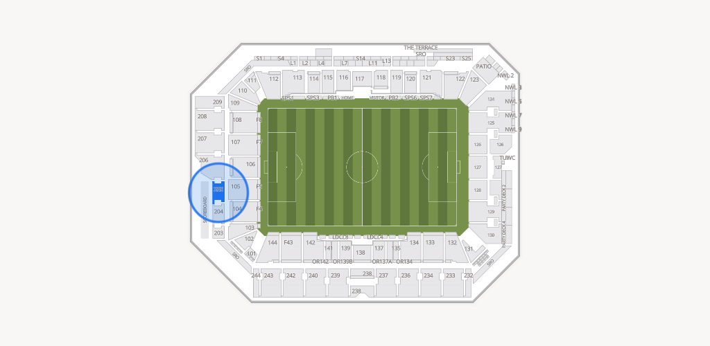 ScottsMiracle-Gro Field Seating Chart