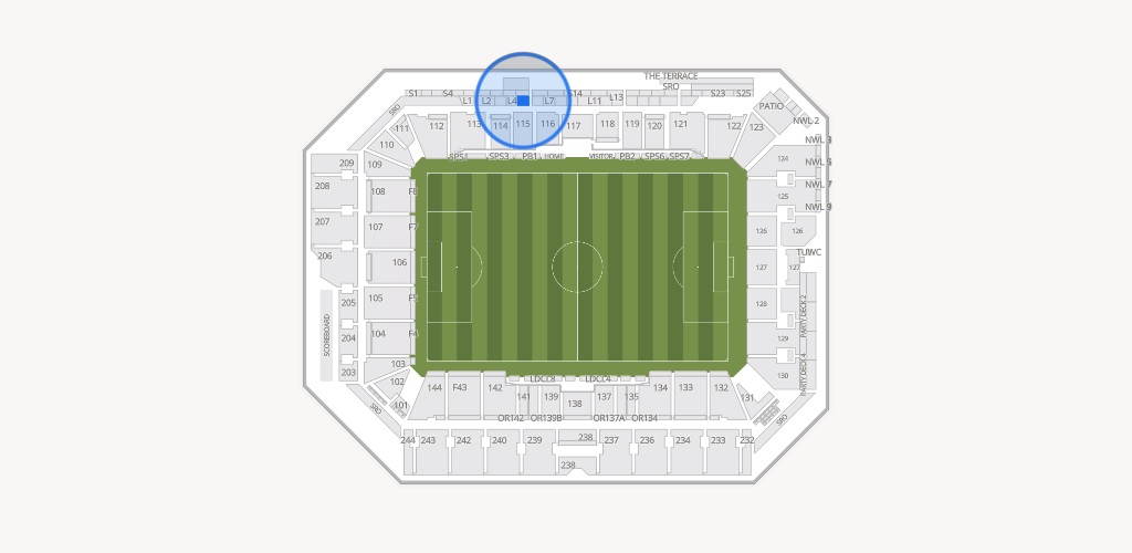 ScottsMiracle-Gro Field Seating Chart