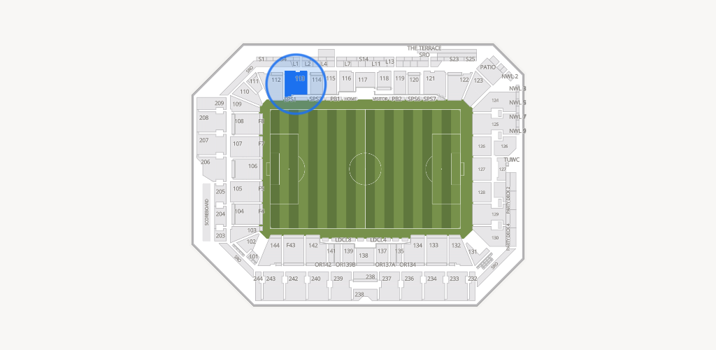 ScottsMiracle-Gro Field Seating Chart