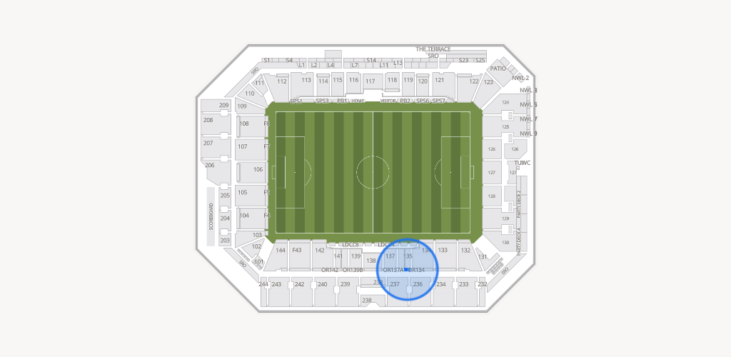 ScottsMiracle-Gro Field Seating Chart