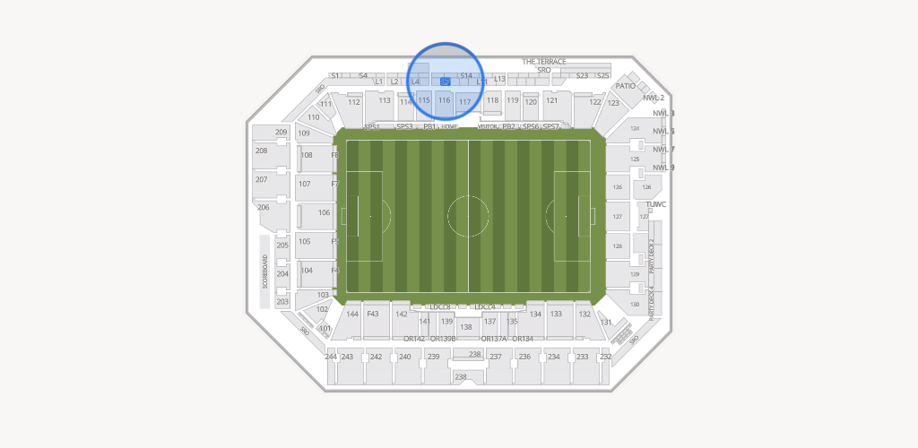 ScottsMiracle-Gro Field Seating Chart