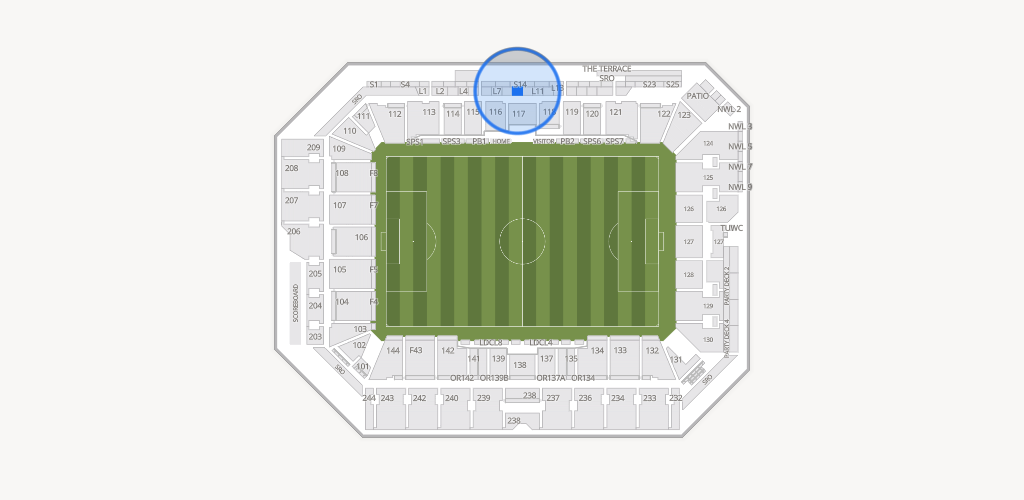 ScottsMiracle-Gro Field Seating Chart