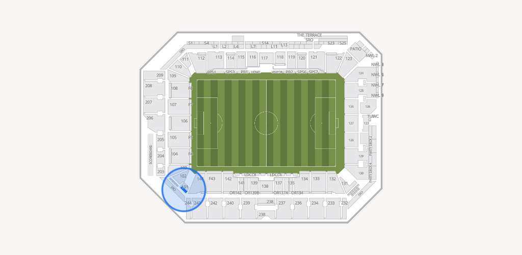 ScottsMiracle-Gro Field Seating Chart