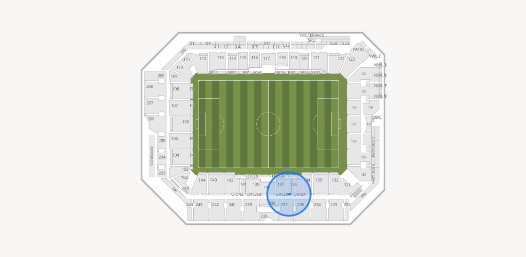 ScottsMiracle-Gro Field Seating Chart