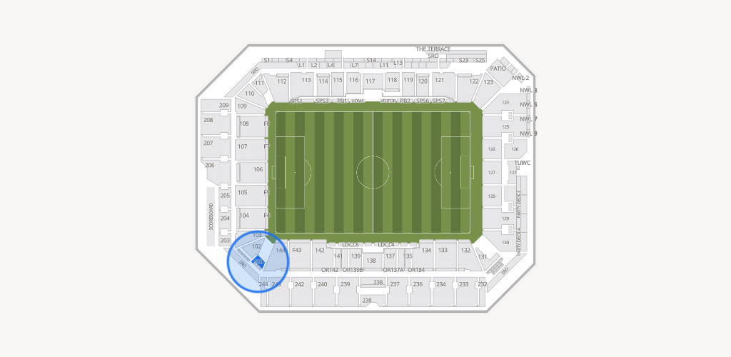 ScottsMiracle-Gro Field Seating Chart