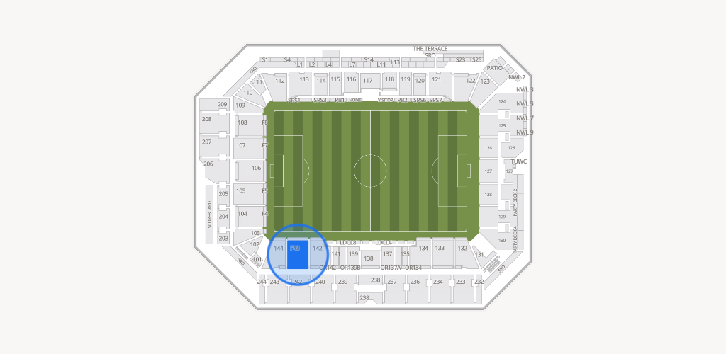 ScottsMiracle-Gro Field Seating Chart