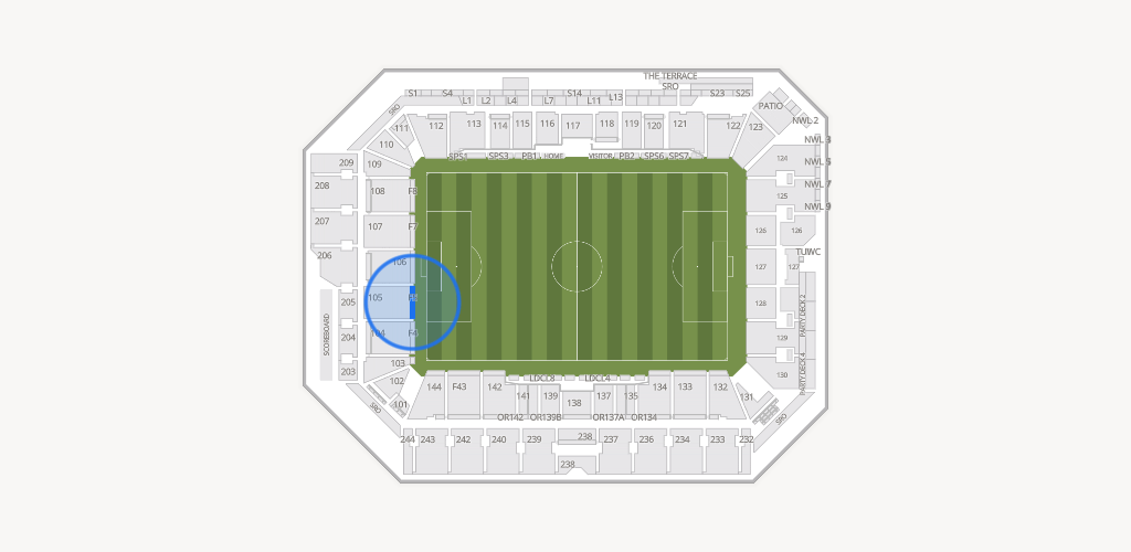 ScottsMiracle-Gro Field Seating Chart