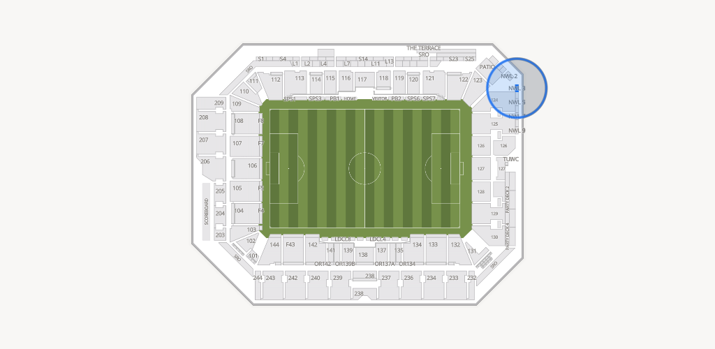 ScottsMiracle-Gro Field Seating Chart