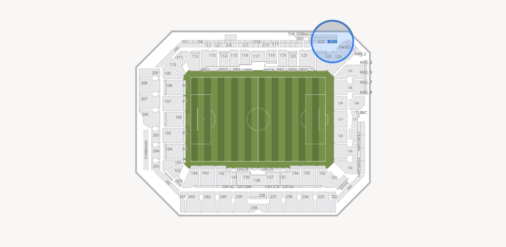 ScottsMiracle-Gro Field Seating Chart