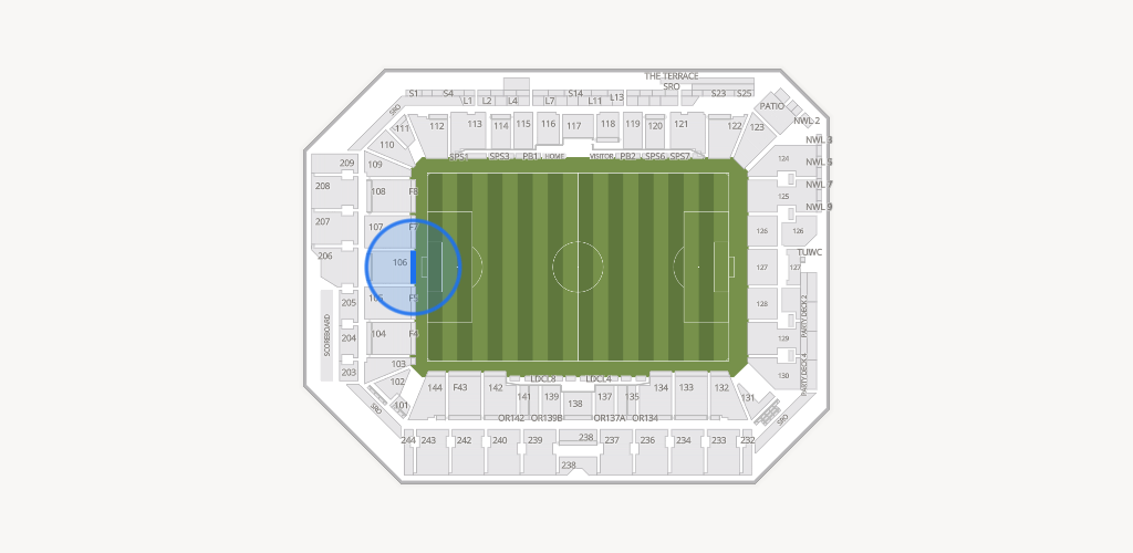 ScottsMiracle-Gro Field Seating Chart