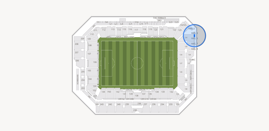 ScottsMiracle-Gro Field Seating Chart