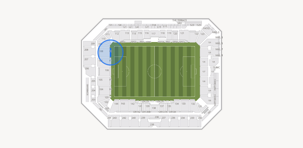 ScottsMiracle-Gro Field Seating Chart