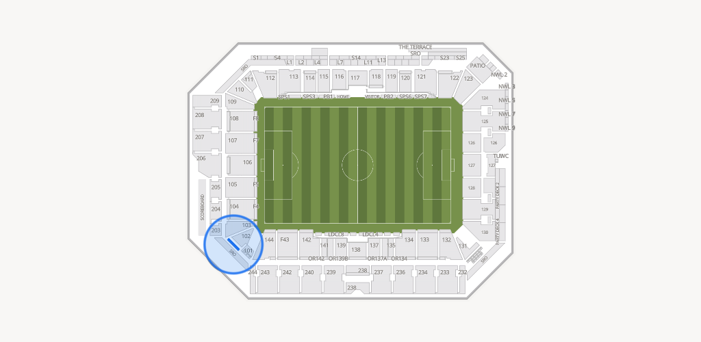 ScottsMiracle-Gro Field Seating Chart