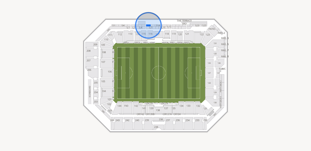 ScottsMiracle-Gro Field Seating Chart