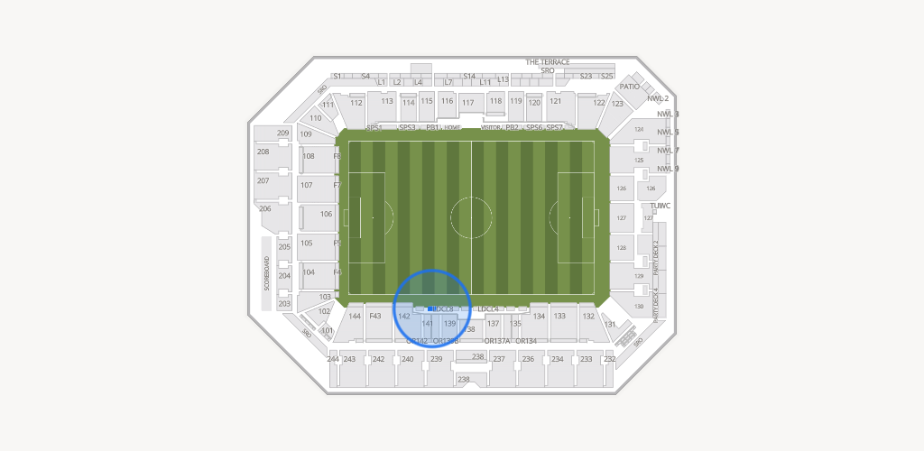 ScottsMiracle-Gro Field Seating Chart