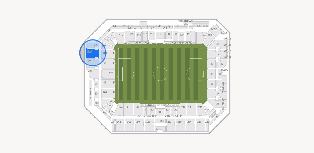 ScottsMiracle-Gro Field Seating Chart