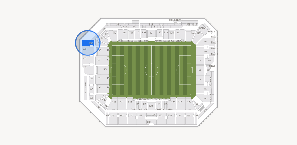 ScottsMiracle-Gro Field Seating Chart
