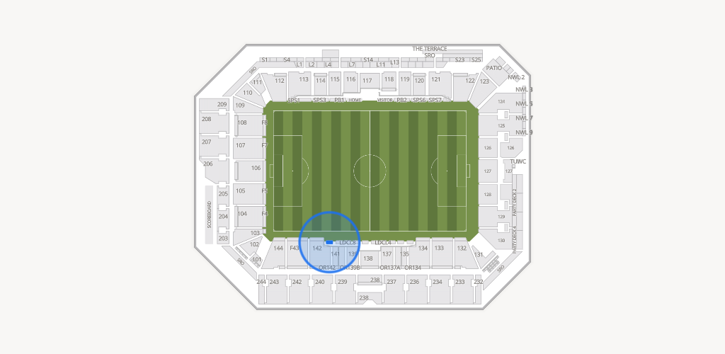 ScottsMiracle-Gro Field Seating Chart