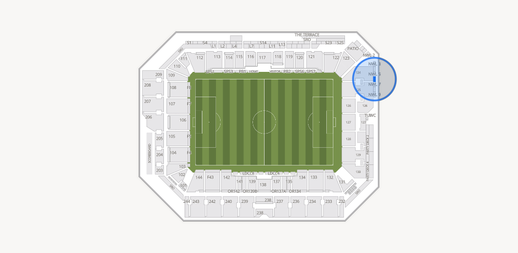 ScottsMiracle-Gro Field Seating Chart
