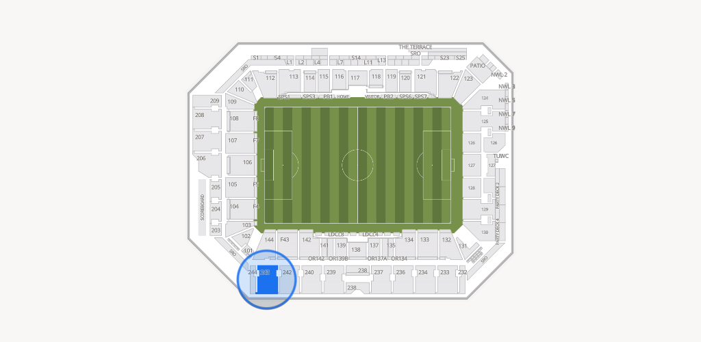 ScottsMiracle-Gro Field Seating Chart