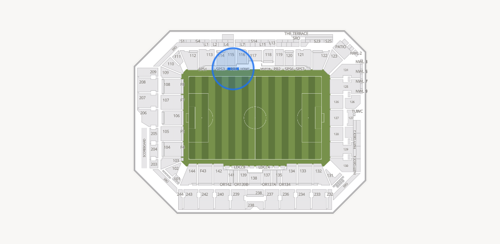ScottsMiracle-Gro Field Seating Chart