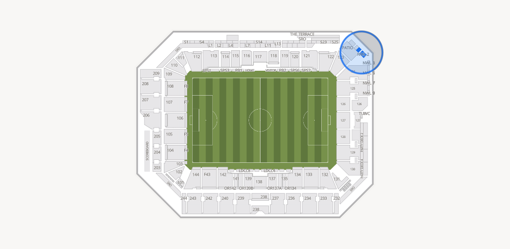 ScottsMiracle-Gro Field Seating Chart
